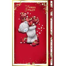 Fiance Luxury Handmade Me to You Bear Valentine's Day Card Image Preview